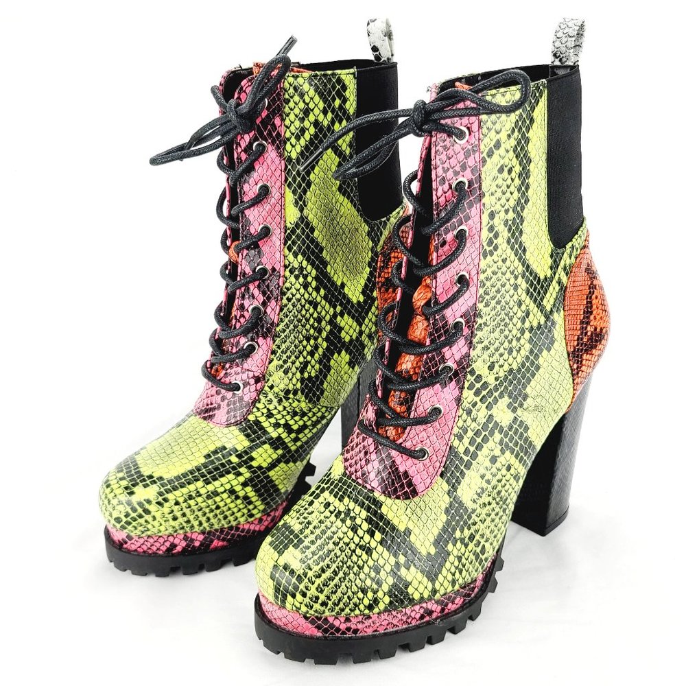 Cape Robbin Vegan Neon Snake  Combat Platform 8M
